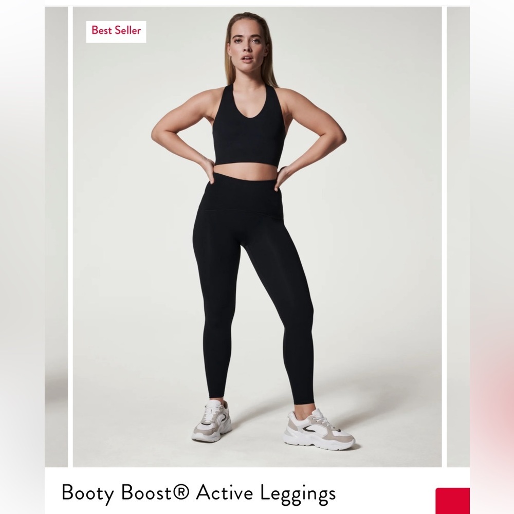 Spanx Booty Boost Active Leggings size S